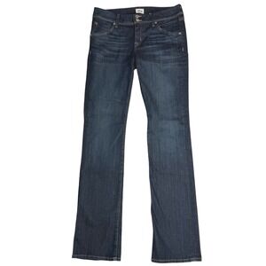 Hudson Beth Baby Bootcut Flap Pocket Dark Wash Womens Jeans 31